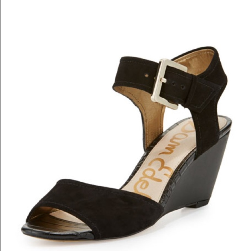 Sam Edelman Shirley Suede Demi-Wedge
